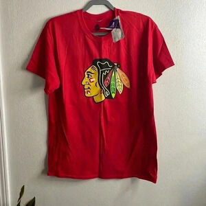 L NHL Chicago Blackhawks Toews Tshirt